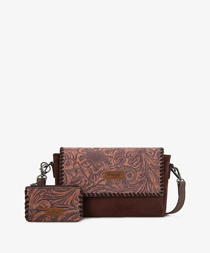 Wrangler floral print purse in CF