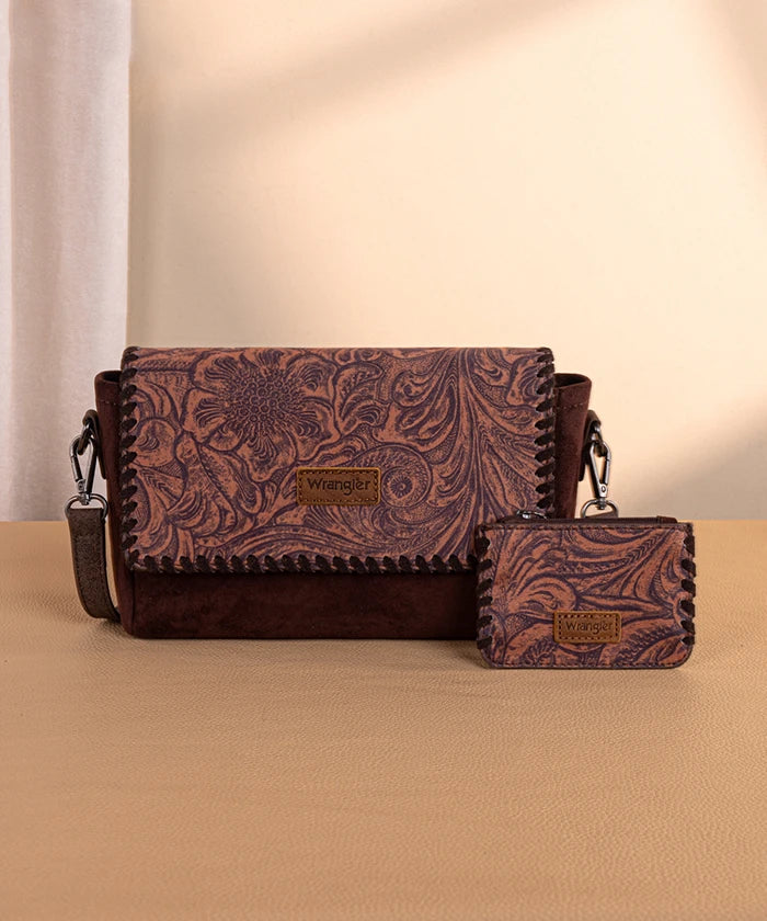 Wrangler floral print purse in CF