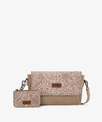 Wrangler floral print purse in KH