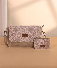 Wrangler floral print purse in KH