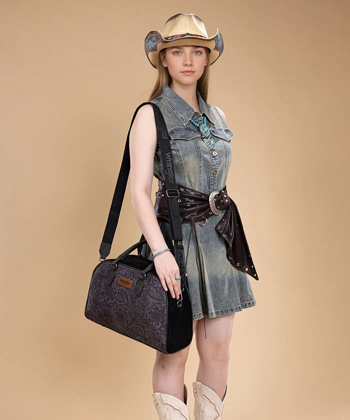 Wrangler duffel bag in BK