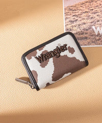 Wrangler Cow-Print Canvas Handbag