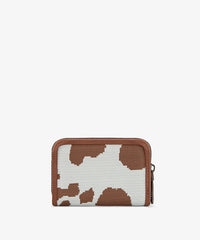 Wrangler Cow-Print Canvas Handbag