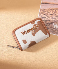 Wrangler Cow-Print Canvas Handbag