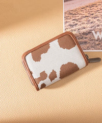 Wrangler Cow-Print Canvas Handbag