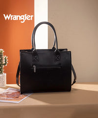 Wrangler Cow Printed Tote Bag
