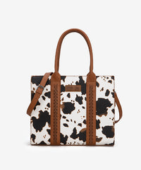 Wrangler Cow Printed Tote Bag