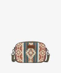 Wrangler canvas crossbody bag in GN