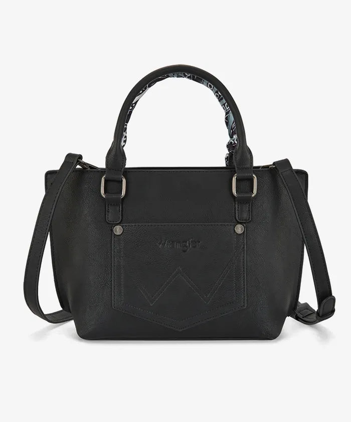 Wrangler Braided Paisley Handbag in BK