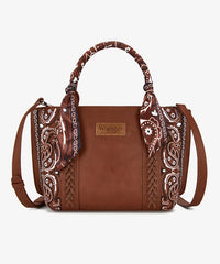 Wrangler Braided Paisley Handbag in BR
