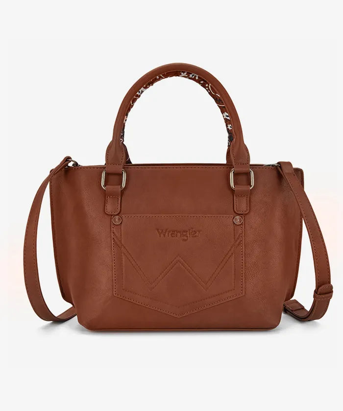 Wrangler Braided Paisley Handbag in BR