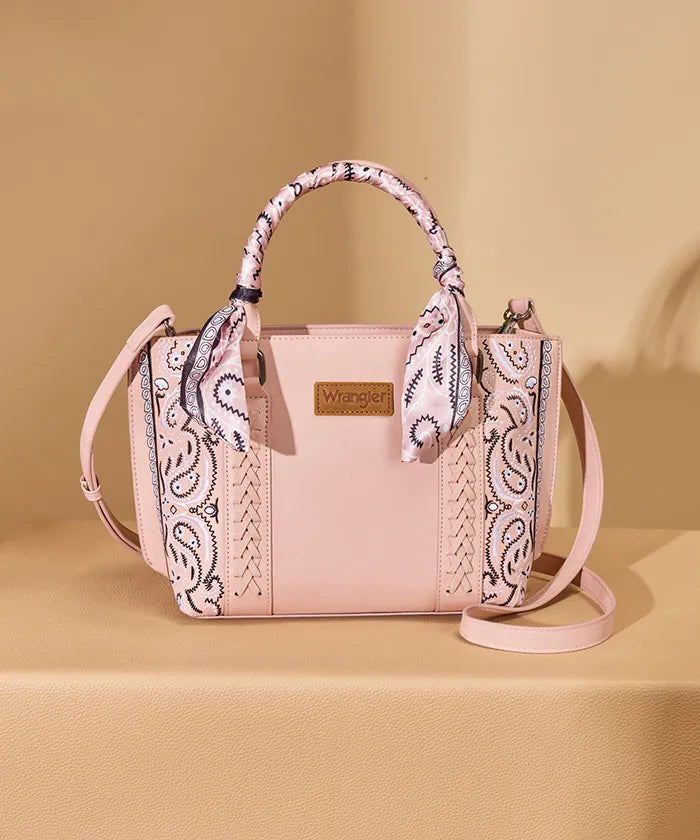 Wrangler Braided Paisley Handbag in PK