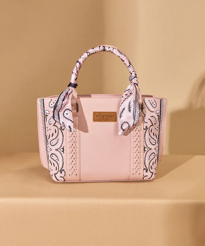 Wrangler Braided Paisley Handbag in PK
