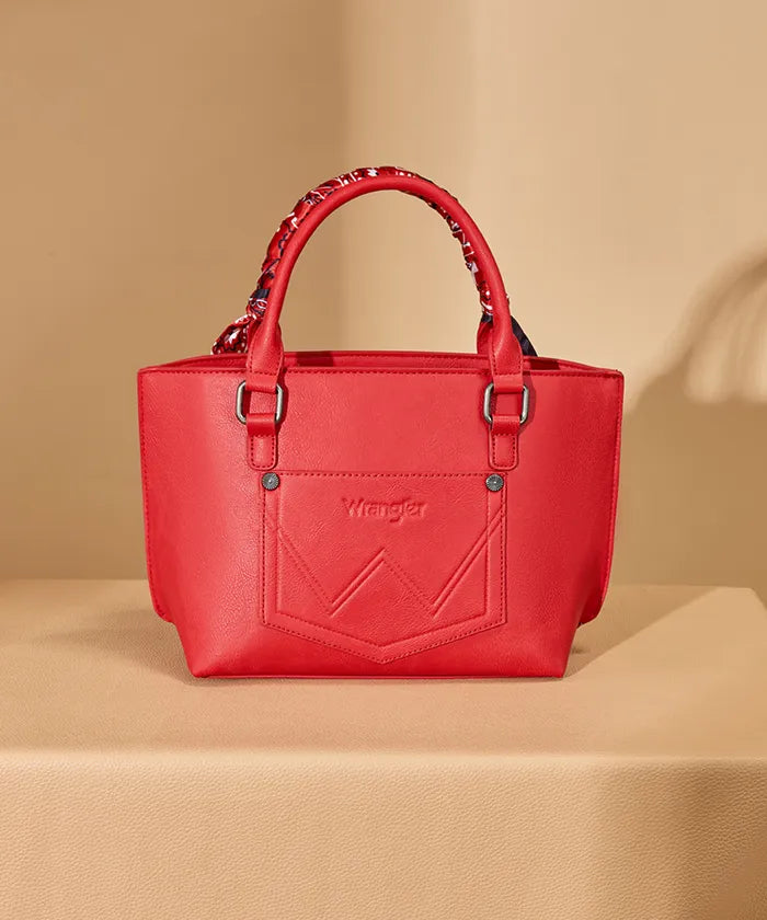 Wrangler Braided Paisley Handbag in RD