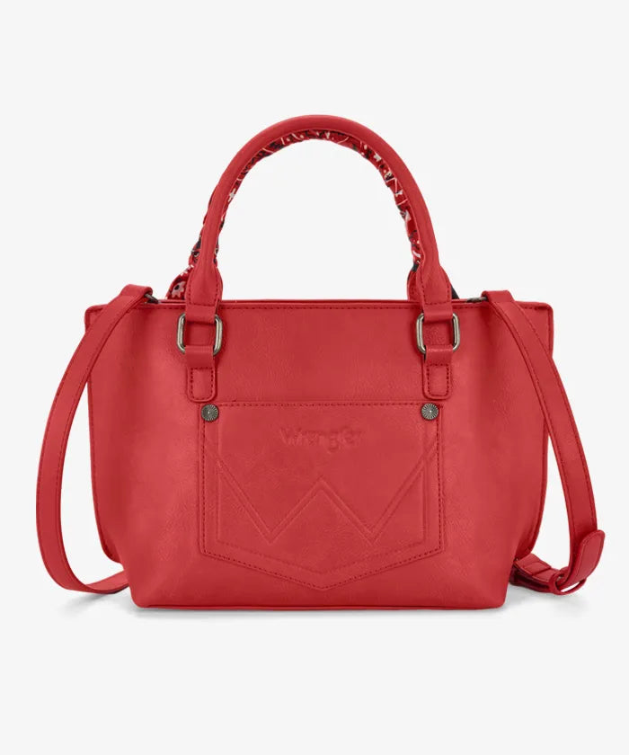 Wrangler Braided Paisley Handbag in RD