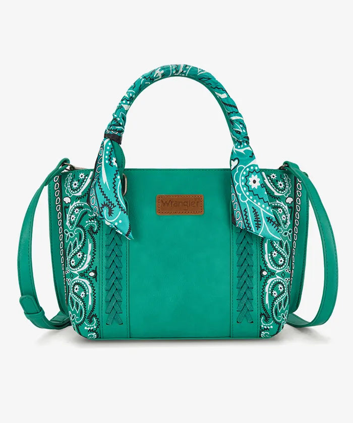 Wrangler Braided Paisley Handbag in TQ