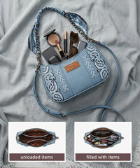 Wrangler Desert Paisley Shoulder Bag in Blue