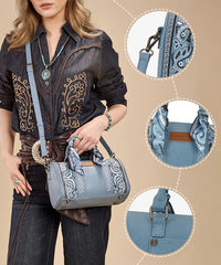 Wrangler Desert Paisley Boston Bag