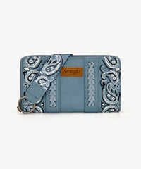 Wrangler western paisley wristlet in JN