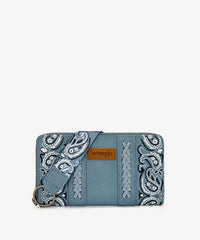Wrangler western paisley wristlet in JN