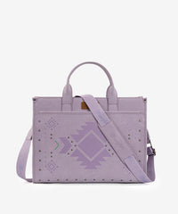 Wrangler Aztec Studded Tote Bag Set