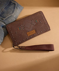 Wrangler Aztec Studded Tote Bag Set