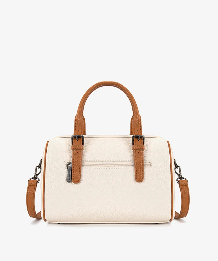 Wrangler Stitch Boston Tote Bag in BG-BR