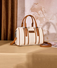 Wrangler Stitch Boston Tote Bag in BG-BR