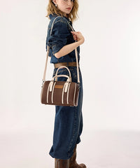 Wrangler Stitch Boston Tote Bag in CF-BG