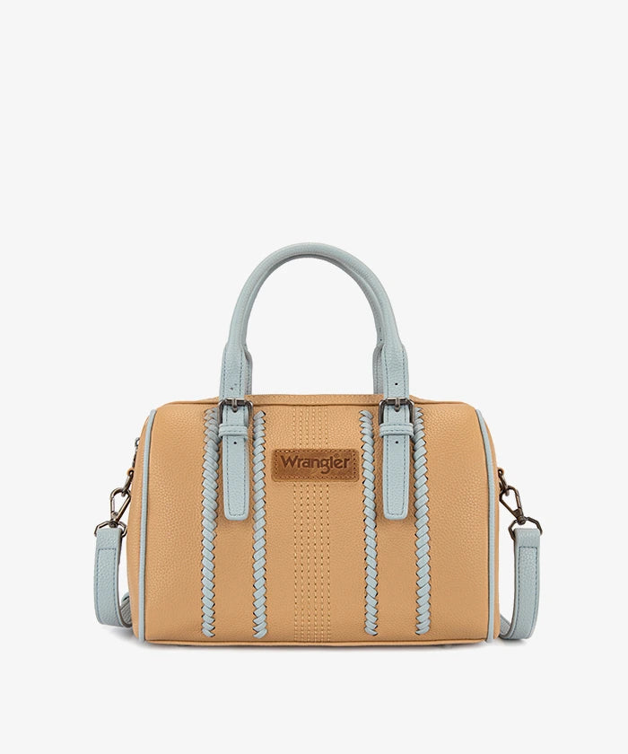 Wrangler Stitch Boston Tote Bag in TN-JN