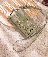 Wrangler Whipstitch Crossbody Cell Phone Purse