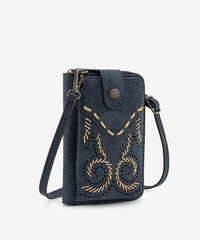 Wrangler Whipstitch Crossbody Cell Phone Purse