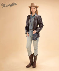 Wrangler Whipstitch Crossbody Cell Phone Purse