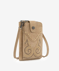 Wrangler Whipstitch Crossbody Cell Phone Purse
