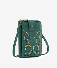 Wrangler Whipstitch Crossbody Cell Phone Purse