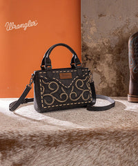 Wrangler Western Embroidered Tote Bag