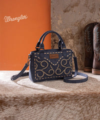 Wrangler Western Embroidered Tote Bag