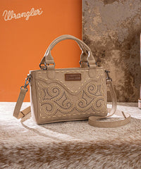 Wrangler Western Embroidered Tote Bag