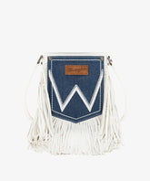 Wrangler Fringe Crossbody Purse in BG