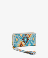 Wrangler Aztec Sequin Zip Wallet