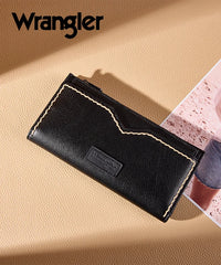 Wrangler Western Zip Stitch Wallet