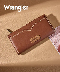 Wrangler Western Zip Stitch Wallet