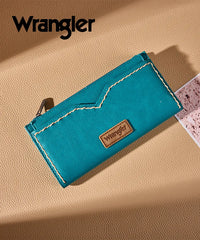 Wrangler Western Zip Stitch Wallet