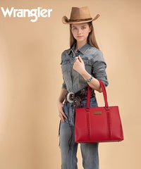 Wrangler Everyday Braided Tote Bag