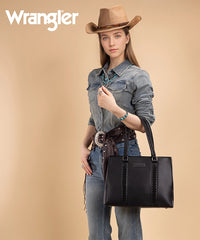 Wrangler Everyday Braided Tote Bag
