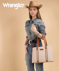 Wrangler Everyday Braided Tote Bag