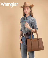 Wrangler Everyday Braided Tote Bag