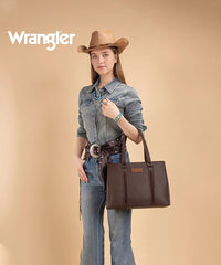 Wrangler Everyday Braided Tote Bag