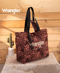 Wrangler Leopard Print Tote Bag