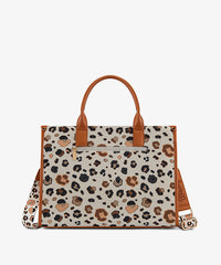 Wrangler Leopard Print Tote Handbag in BR